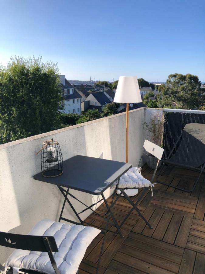 سان مالو Joli T2 Avec Balcon, Calme & Vue Sur Intra Muros المظهر الخارجي الصورة